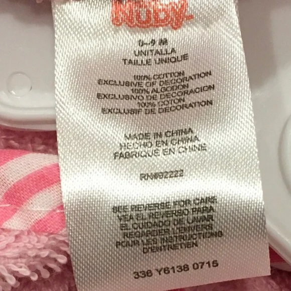 Nuby baby robe NWT size 0-9 months. - Picture 7 of 7